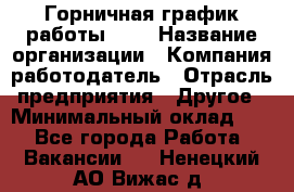 Горничная-график работы 1/2 › Название организации ­ Компания-работодатель › Отрасль предприятия ­ Другое › Минимальный оклад ­ 1 - Все города Работа » Вакансии   . Ненецкий АО,Вижас д.